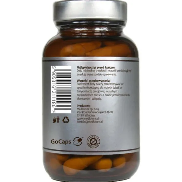 Pureline Nutrition Chaga, ekstrakt 500 mg, kapsułki, 60 szt.
