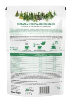 Purella SuperHerbs, mieszanka ziół Oczyszczanie, 35 g
