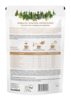 Purella SuperHerbs, mieszanka ziół Uspokojenie, 35 g