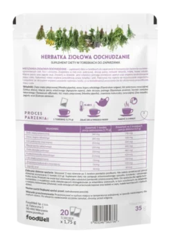 Purella SuperHerbs Mieszanka Ziół Odchudzanie, saszetki, 20 szt.