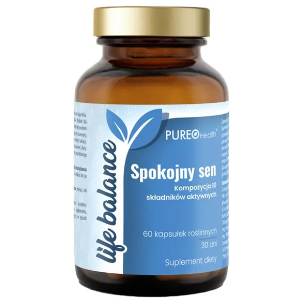 Pureo Health Life Balance Spokojny Sen, kapsułki, 60 szt.