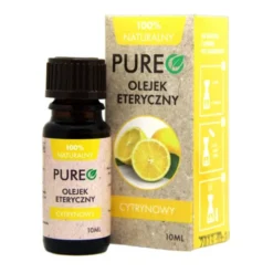 Pureo, naturalny olejek eteryczny, cytrynowy, 10 ml