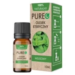 Pureo, naturalny olejek eteryczny, Melisowy, 10 ml