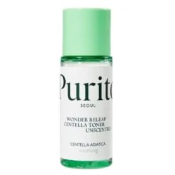 PURITO SEOUL Wonder Releaf Centella Toner Unscented,, bezzapachowy toner z ekstraktem z wąkroty azjatyckiej, 30 ml