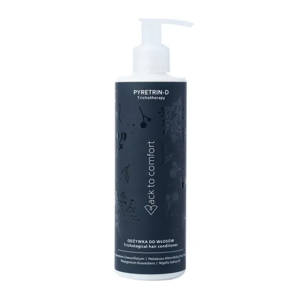 Pyretrin-D, trychologiczna odżywka do włosów, 250 ml