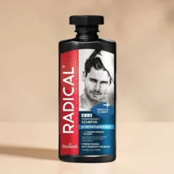 Radical Men, szampon wzmacniający, przeciwłupieżowy, dla mężczyzn, 400 ml