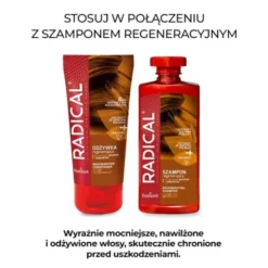 Radical, odżywka regenerująca do włosów suchych i łamliwych, 150 ml