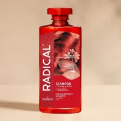 Radical, szampon chroniący kolor do włosów farbowanych i z pasemkami, 400 ml