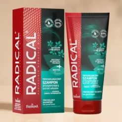 Radical, szampon trychologiczny przyspieszający wzrost włosów, 200 ml
