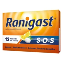 Ranigast S-O-S, tabletki do ssania, 12 szt.