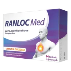 Ranloc Med, 20 mg, tabletki dojelitowe, 14 szt.