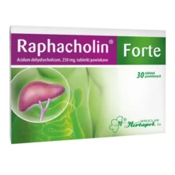 Raphacholin forte, 250 mg, tabletki powlekane, 30 szt, blister
