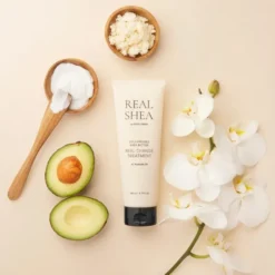 Rated Green Real Shea, kuracja do włosów zniszczonych, 240 ml