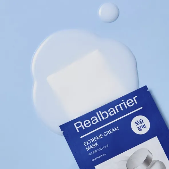 Real Barrier Extreme, nawilżająca maseczka do twarzy, 27 ml