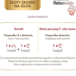 Rebutestin Forte, 340 mg maślanu sodu, kapsułki, 60 szt.