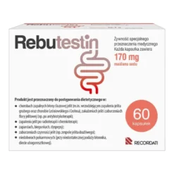 Rebutestin, 170 mg maślanu sodu, kapsułki, 60 szt.