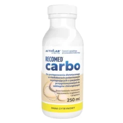 RecoMed Carbo, płyn, smak cytrynowy, 250 ml