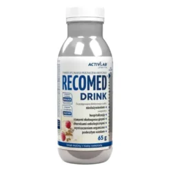 RecoMed Drink, proszek, smak maliny z białą czekoladą, 65 g