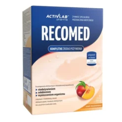 RecoMed Drink, saszetki z proszkiem, smak brzoskwiniowy, 6 szt. x 65 g
