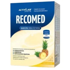 RecoMed Drink, saszetki z proszkiem, smak ananasowy, 6 szt. x 65 g