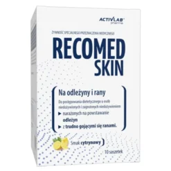 Recomed Skin, na odleżyny i rany, proszek o smaku cytrynowym, 10 x 25 g