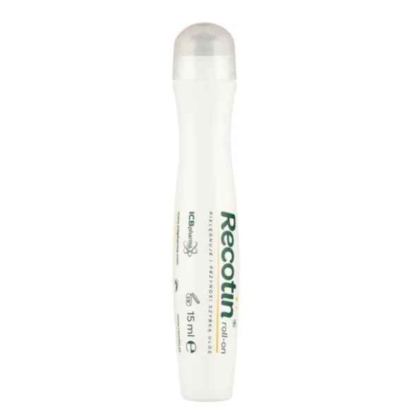 Recotin, roll-on, szybka ulga po ukąszeniu, 15 ml