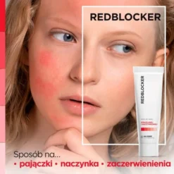 RedBlocker, krem do skóry wrażliwej i naczynkowej, na dzień, 50 ml