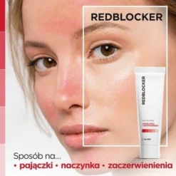 RedBlocker, krem do skóry wrażliwej i naczynkowej, na noc, 50 ml