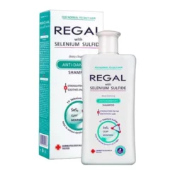 Regal with Selenium Sulfide, szampon przeciwłupieżowy, głęboko oczyszczający, 200 ml