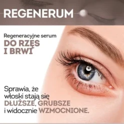 Regenerum, regeneracyjne serum do rzęs i brwi, 4 ml + 7 ml