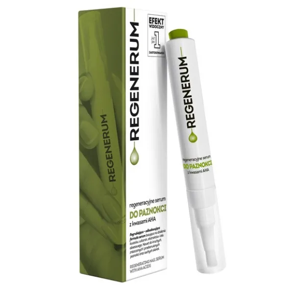 Regenerum, serum regeneracyjne do paznokci z kwasami AHA, 4 ml