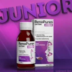 RenoPuren Zatoki Junior, płyn, 120 ml