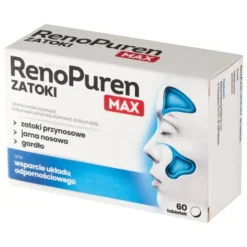 RenoPuren Zatoki MAX, tabletki, 60 szt.