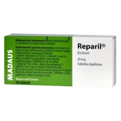 Reparil, 20 mg, tabletki dojelitowe, 40 szt.