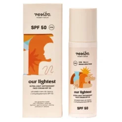 Resibo Our Lightest, ultralekki krem do twarzy z antyoksydantami SPF 50, 50 ml