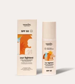 Resibo Our Lightest, ultralekki krem do twarzy z antyoksydantami SPF 50, 50 ml