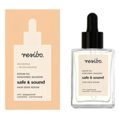 Resibo Save & Sound, serum na końcówki włosów, wygładzające, 15 ml