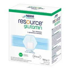 Resource Glutamin, smak neutralny, proszek, 100 g (20 x 5 g)