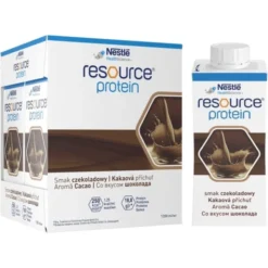 Resource Protein, płyn o smaku czekoladowym, 4 x 200 ml