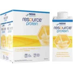 Resource Protein, płyn o smaku waniliowym, 4 x 200 ml