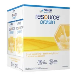 Resource Protein, płyn o smaku waniliowym, 4 x 200 ml