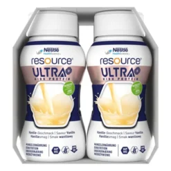 Resource Ultra+, płyn, smak waniliowy, 125 ml x 4