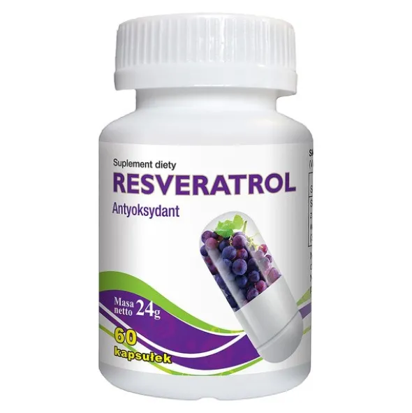 Resveratrol, kapsułki, 60 szt.