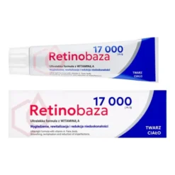 Retinobaza 17000, farmaceutyczny krem z witaminą A, 30 g