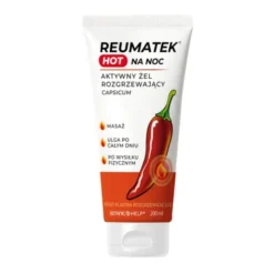 Reumatek Hot, żel rozgrzewający, na noc, 200 ml
