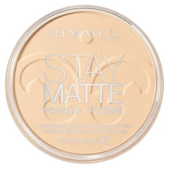 Rimmel Stay Matte, matujący puder do twarzy, 001 Transparent, 14 g