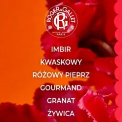 Roger & Gallet Gingembre Rouge, mydło, wellbeing, 100 g