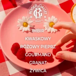 Roger & Gallet Gingmbre Rouge, krem, do rąk, 30 ml