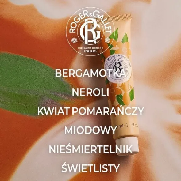 Roger & Gallet Neroli, krem, do rąk, 30 ml