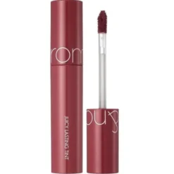 Rom&nd Juicy Lasting Tint, mocno napigmentowany błyszczyk do ust, 19 Almond Rose, 5,5 g